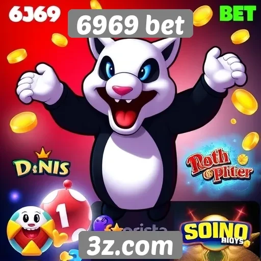 Os jogos mais populares disponíveis na 6969 bet