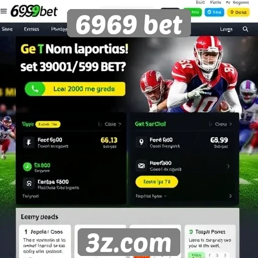 Aposta esportiva no 6969 bet e suas promoções